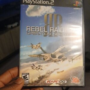 Rebel Raiders: Operation Nighthawk for PlayStation 2 - Black Case